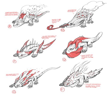 "Dauntless Creature Development" by Avery Coleman Creature Concept Art Animals, Creature Concept Art Monsters, Dauntless Creatures, Beast Design Concept Art, Beasts Concept Art, Beast Concept Art Monsters, Creature Design Concept, Undead Animals Concept Art, Dragon Concept Art