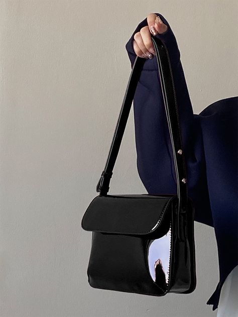 90s Bags, Black Purse Outfit, Shein Bags, Classy Bags, Handbag Inspiration, My Style Bags, Produk Apple, Elegant Bags, Fancy Bags