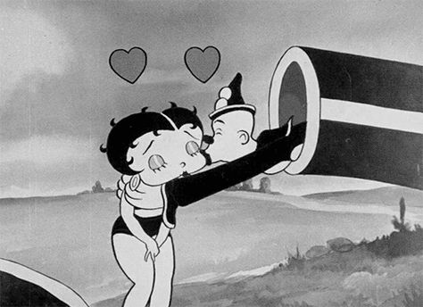 Koko The Clown, Bettie Boop, 1930s Cartoons, Tex Avery, Black And White Cartoon, Betty Boop Art, Betty Boop Cartoon, Betty Boop Pictures, Honey Bunny