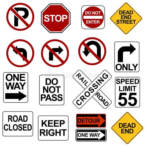 Driving Signs, Learner Driver, Driving Theory, Go Sign, Railroad Crossing Signs, Ho Scale Buildings, Drivers Education, Theory Test, Model Train Scenery