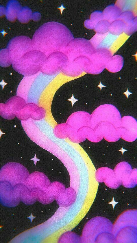 Neon Trippy Wallpaper, Trippy Stars Wallpaper, Trippy Pink Background, Rainbow Trippy Wallpaper, Trippy Cat Wallpaper, Desktop Wallpaper Art, Trippy Wallpaper, Iphone Pictures, Cute Wallpaper For Phone