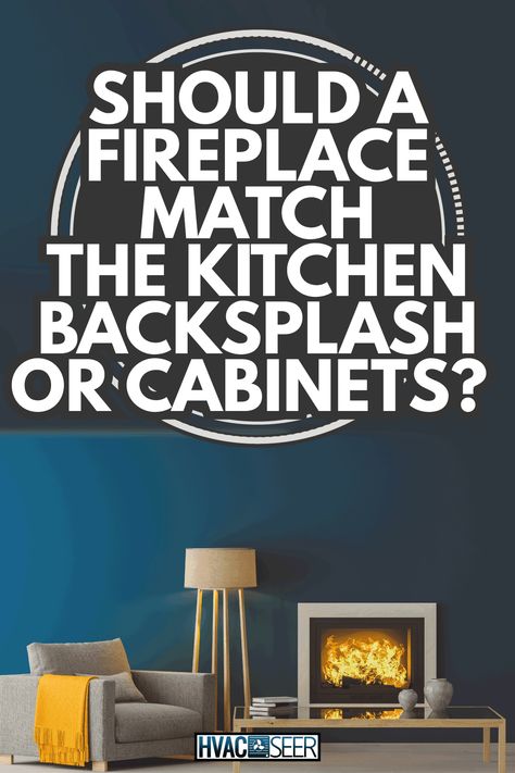 Should A Fireplace Match The Kitchen Backsplash Or Cabinets?  - HVACseer.com Fireplace And Backsplash Match, Backsplash Patterns, Red Cabinets, Red Tiles, Large Tile, Dirt Stains, Fade Out, The Fireplace, Tiny Kitchen