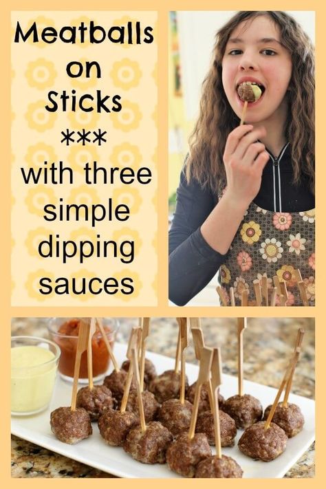 Meatballs With Dipping Sauce, Dip For Meatballs, Dipping Sauce For Meatballs Appetizers, Meatball Dipping Sauce Recipes, Dipping Sauce For Meatballs, Meatball Dip, Meatballs For Kids, Meatball Dipping Sauce, Pretty Appetizers