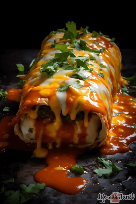 Wet Burrito Recipes, Mexican Burritos, Wet Burrito, Food Work, Burritos Recipe, Hispanic Food, Mexican Food Recipes Easy, Mexican Food Recipes Authentic, Refried Beans