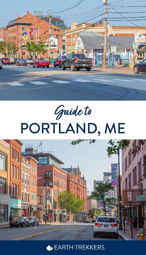 Everything you need to know to plan a visit to Portland, Maine: where to stay and eat and the best things to do. Things To Do In Portland, Day Trip Ideas, Portland Head Light, Port Area, Cape Elizabeth, Freedom Trail, Maine Travel, Downtown Portland, Portland Me