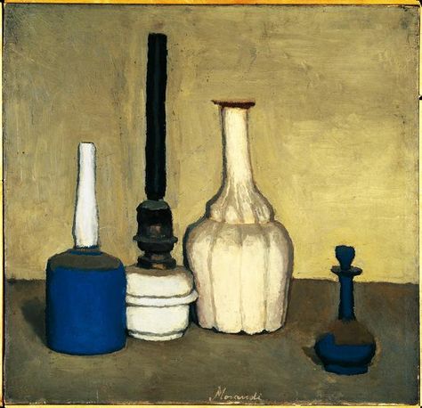 Giorgio Morandi’s ‘Still Life’ (1941) inspired the arrangement published by WSJ on 05/21/2016. Giorgio Morandi, Simple Subject, Still Life Artists, Italian Painters, Painting Still Life, Still Life Art, Italian Artist, Rembrandt, Still Life Painting