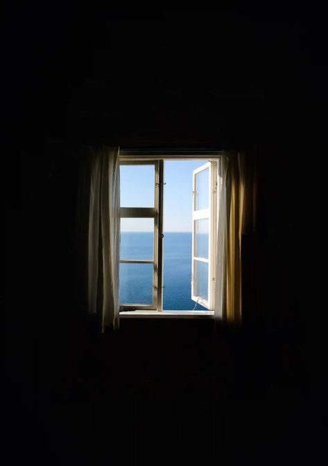 Clutter-free images to calm the mind – in pictures | Art and design | The Guardian Dark Windows, Seascape Photography, Window Art, Photorealism, Old Style, New Wall, Featured Artist, Ocean View, Artist Studio