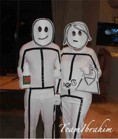 Host A Halloween Party, Pregnancy Costumes, Stick People, Couple Costume, Diy Kostüm, Friday Favorites, Halloween Costumes Makeup, Halloween Costumes For Teens, Family Costumes