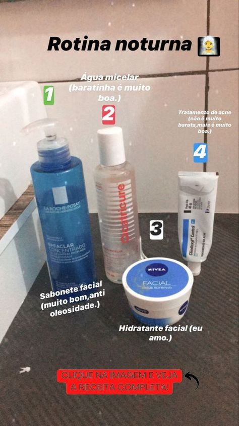 DICAS E CUIDADOS NOTURNO- PELE LINDA E SEMPRE BONITA! Product Aesthetic, Instagram Feed Inspiration, Green Rose, Dermatology, Glow Up?, Skincare Routine, Instagram Feed, Toothpaste, Hand Soap Bottle