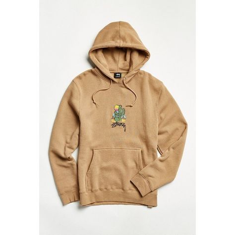 Stussy Embroidered Cactus Hoodie Sweatshirt ($84) ❤ liked on Polyvore featuring tops, hoodies, embroidered hoodies, stussy hoodie, embroidered top, sweatshirt hoodies and pocket hoodie Nike Air Max 90 Outfit, Embroidered Cactus, Trendy Hoodies, Vintage Hoodies, Embroidered Hoodie, Mens Winter Fashion, Men Shirt Style, Comfy Hoodies, Sweater Pullover