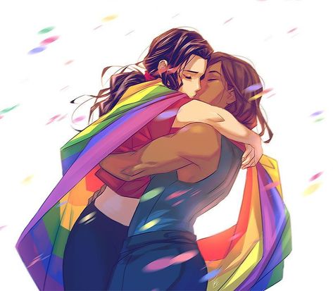 Denimcatfish 🏳️‍🌈 on Twitter: "Happy Pride~ #korrasami #art https://t.co/LNSjD2J6m7" / Twitter Korra Muscle, Lgbtq Support, Korra Avatar, Lesbian Art, Online Manga, Happy Pride, Avatar Aang, Manga Reader, Legend Of Korra