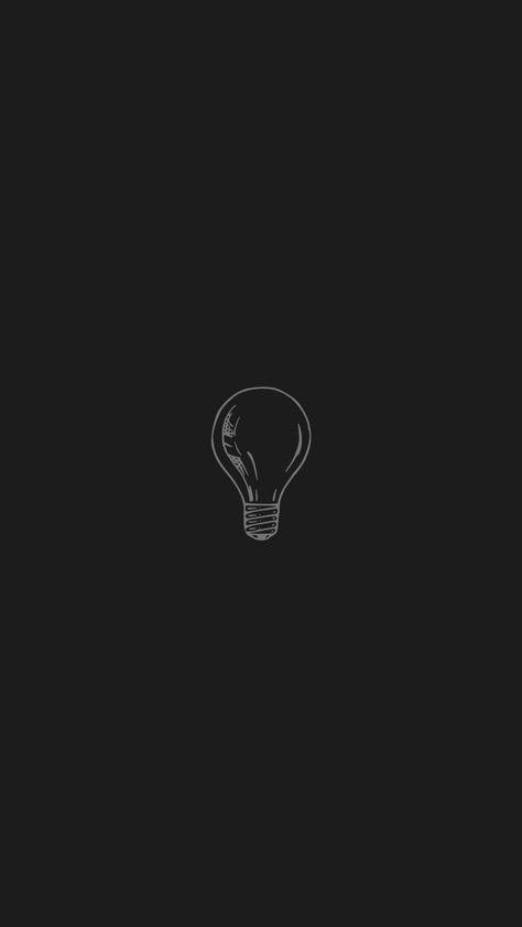 Light Bulb Aesthetic, Bulb Aesthetic, Off Wallpaper, Dynamic Wallpaper, Wallpaper Light, Phone Decor, Black Light, Aesthetic Wallpapers, Light Bulb