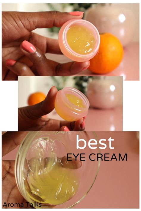 Affordable Skin Care Routine, Homemade Eye Cream, Diy Eye Cream, Orange Skin, Skin Lightening Cream, Best Eye Cream, Lightening Creams, Dark Circles Under Eyes, Perfect Skin Care Routine