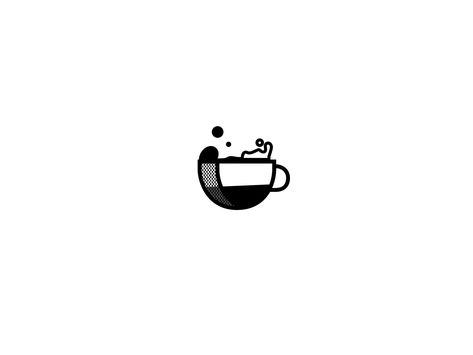 Coffee Logo Animation, Coffee Motion Graphics, Cafe Animation, Coffee Animation, Coffee Vector Illustration, Motion Graphics Trends, Cafe Logos, Ads Inspiration, Tea Logo