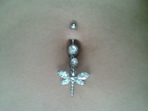 Dragonfly Belly Button Piercing, Dragonfly Piercing, Love Piercings, Belly Piercings, Bellybutton Piercings, Belly Button Piercing Jewelry, Belly Piercing Jewelry, Button Piercing, Belly Button Jewelry