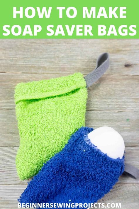 How To Make Soap Saver Bags – Beginner Sewing Projects Diy Soap Saver Bag, Diy Soap Saver, Diy Soap Pouches, Operation Shoebox, Soap Saver Bag, Beginner Sewing Projects, How To Make Soap, Soap Pouches, Bar Soap Holder