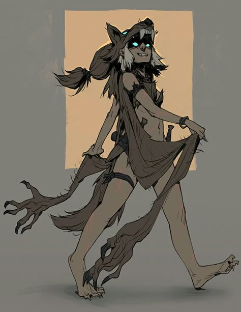 Werewolf Witch, Werewolf Art, Wolf Girl, Poses References, Arte Fantasy, Fantasy Inspiration, Character Design References, Character Creation, Dnd Characters