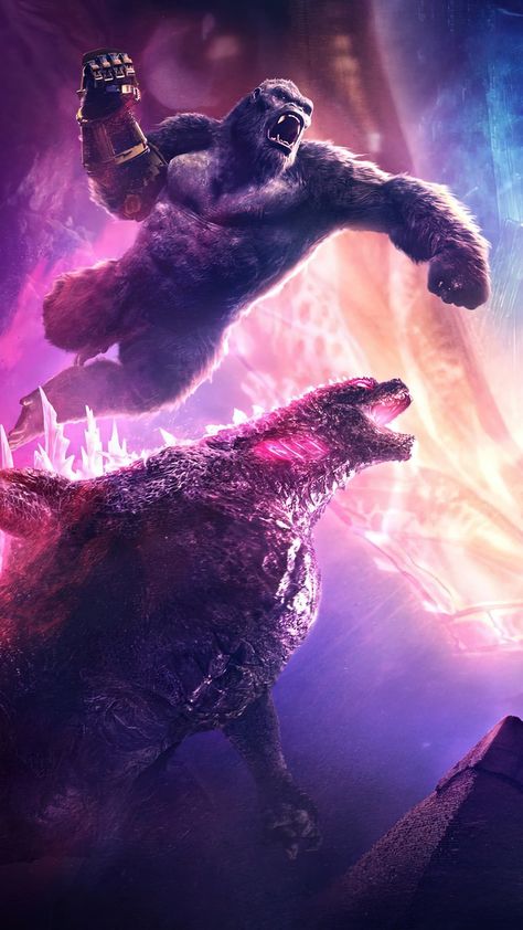 Godzilla X Kong The New Empire 5k Chinese Poster Godzilla X Kong The New Empire, Godzilla Birthday Party, Monsterverse Godzilla, Empire Movie, Empire Wallpaper, Chinese Poster, Godzilla X Kong, Godzilla 2, Kong Godzilla