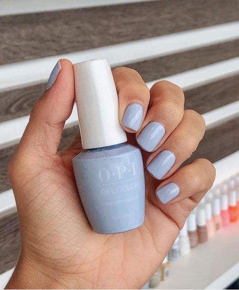 OPI on Instagram: “Honestly, this light, pale lilac is really you @thebeautyhunterblog⁠ 😋💅 #iamwhatiamethyst #opiobsessed #OPIGelColor #ColorIsTheAnswer⁠ ⁠…” Summer Opi Nail Colors, Fall Manicures, Gelish Nail Colours, Nail Shades, Mani Ideas, Opi Nail Colors, Gel Colors, Pretty Nail Polish, Fall Manicure