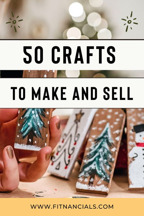 Craft Fayre Ideas, Easy Handmade Things To Sell, Craft Sale Best Sellers, Fundraising Items To Sell Ideas, Easy Diy Items To Sell, Repurposed Items To Sell, Diy Gifts To Sell Extra Cash, Things To Make To Sell To Make Money, Best Selling Diy Crafts