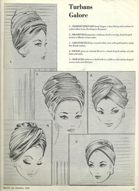 Turbante Turban Tutorial, Sewing Hats, Mode Retro, Knit Turban, Head Wrap Styles, African Head Wraps, Hair Cover, Turban Headwrap, Turban Style