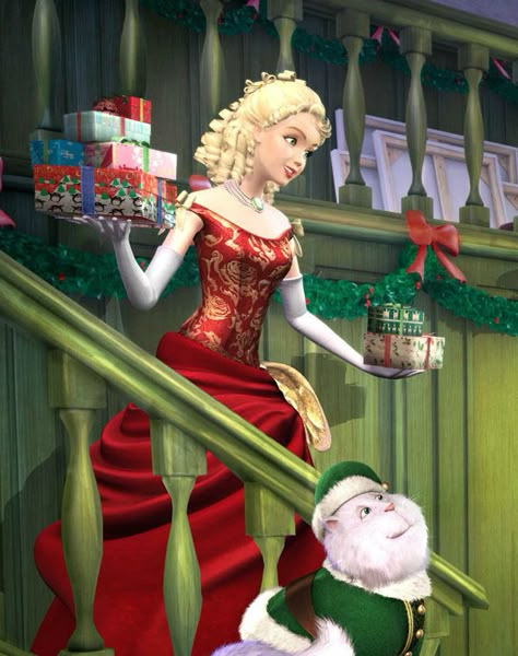 A Christmas Carol Aesthetic, Christmas Carol Aesthetic, Barbie Christmas Carol, Barbie In A Christmas Carol, Carol Aesthetic, Ruth Handler, Carol Dress, Barbie Photos, Barbie Games