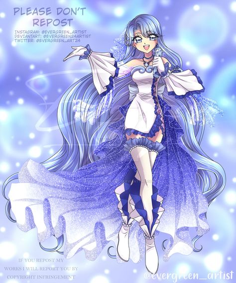 Mermaid Melody Pichi Pichi Pitch Pure, Mermaid Anime, Princess Precure, Mermaid Melody Pichi Pichi Pitch, Anime Mermaid, Mahō Shōjo, 90s Anime, Female Character Design, Beautiful Fantasy Art