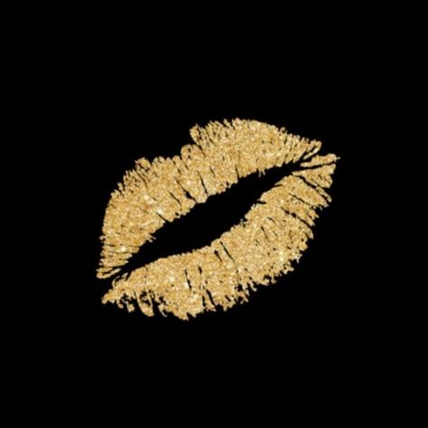 Gold Homescreen, Black And Gold Aesthetic, Cow Print Wallpaper, Lip Wallpaper, Love Heart Images, Beauty Salon Logo, Gold Poster, Gold Lips, Mickey Mouse Wallpaper