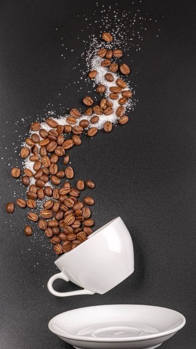 Coffee Beans Photography, Aesthetics Painting, Wallpaper Food, Nature Creative, Coffee Shop Photography, Food Art Photography, Coffee Shot, Iphone11 Pro, Coffee Wallpaper