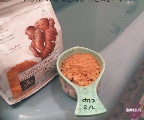 Why You Should Take a Ginger Bath During Your Menstrual Cycle (Cramps or Not!) - Organic Olivia | Organic Olivia Essential Oil Menstrual Cramps, Menstrual Cramp Relief, Ginger Bath, Menstrual Pain, Menstrual Cramps, Traditional Chinese Medicine, My Health, Acupressure, Detox Drinks