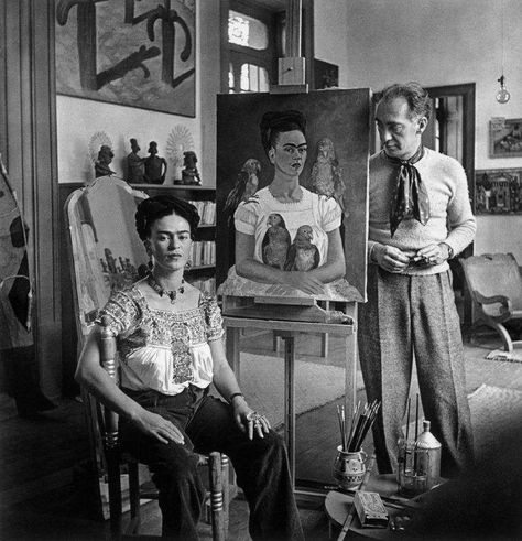 Frida Paintings, Nickolas Muray, Frida Kahlo Paintings, Kahlo Paintings, Frida And Diego, Frida Art, Latin American Art, Diego Rivera, Mexican Artists