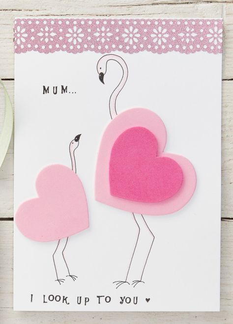 Card Ideas Mothers Day, Cards Diy Easy, Mothers Day Cards Craft, Easy Mother's Day Crafts, Diy Mother's Day Crafts, Cards To Make, Diy Gifts For Mom, Birthday Cards For Mom, Diy Gifts For Kids