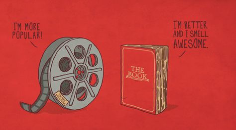 <3 Books Vs Movies, Book Addict, Book Humor, I Love Books, Im Awesome, Book Of Life, Narnia, Love Book, Book Nerd