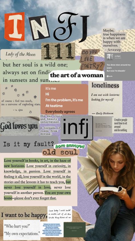 #infj#meyerbriggs#awareness#thecounselor#emotions#creative Infj Home Decor, Infj Aesthetics Wallpaper, Infj Birthday, Infj Collage, Infj Wallpapers Aesthetic, Infj Girl Aesthetic, Infj T Personality, Infj Wallpapers, Infj Core Aesthetic