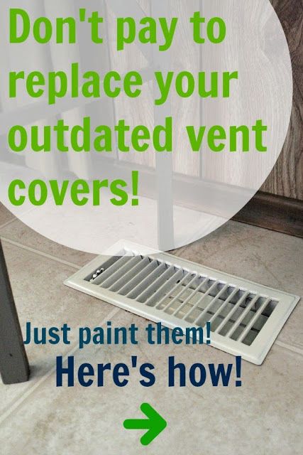 How to paint your vent covers instead of paying to replace them! Floor Vent, To Paint, Floor Vents, Vent Covers, Home Repairs, Diy Home Improvement, Home Maintenance, Painting Tips, Home Repair