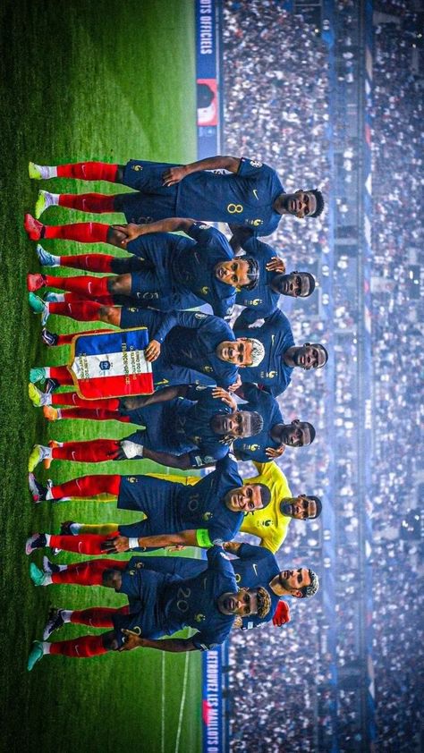 France National Football Team, France National Team, France Football, Kylian Mbappe, Antoine Griezmann, Sports Graphic Design, River Plate, Neymar Jr, Manchester City