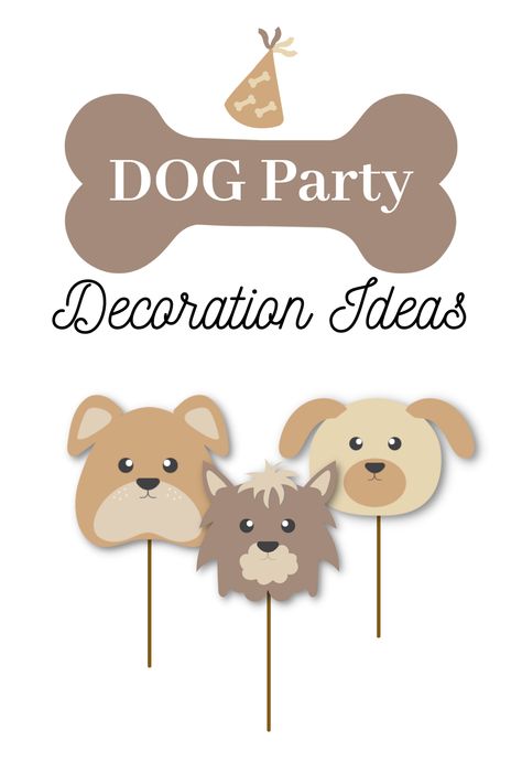 Dog Party Cupcakes, Dog Party Decorations Puppy Birthday, Corgi Party Decorations, Puppy Theme Cupcakes, Puppy Cupcake Toppers, Dog Cupcake Toppers, Dog Cupcake, Dog Party Decorations, Dog Cupcakes