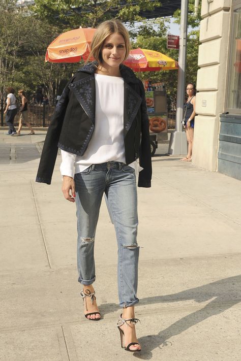 Aw Style, Celebrity Jeans, Estilo Olivia Palermo, Olivia Palermo Lookbook, Look Jean, Outfit Work, Olivia Palermo Style, Jeanne Damas, Gisele Bundchen