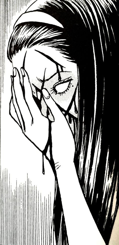 Tomi Junji Ito, Tomie Kawakami Manga, Tomie Junji Ito Wallpaper, Tomie Wallpapers, Obscure Aesthetic, Junji Ito Aesthetic, Junji Ito Art, Tomie Manga, Junji Ito Tomie