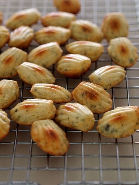 Savoury Madeleines, Madelines Recipe, Madeleine Cookies, Mini Madeleines, Food Savoury, Madeline Cookies, Madeleine Recipe, Seafood Bisque, Savoury Baking