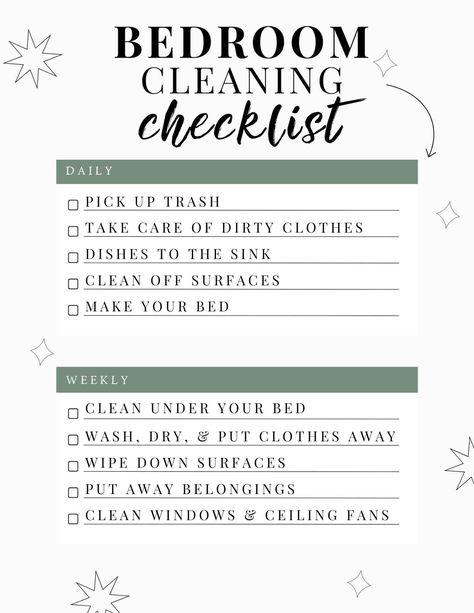 How To Keep Your Room Clean, Bedroom Cleaning Checklist, I Want Nothing, Room Cleaning Tips, Messy Bedroom, Daily Cleaning Checklist, Chore Checklist, Hostel Room, Room Cleaning