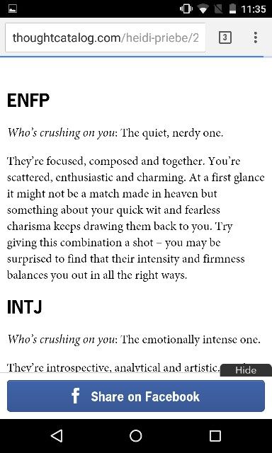 ENFP Response to crush Enfp Gf, Enfp Love Language, Enfp Crush, Enfp Love, Enfp Girlfriend, Enfp Boyfriend, Enfp Romance, Infp Enfp Relationships, Enfp In Love