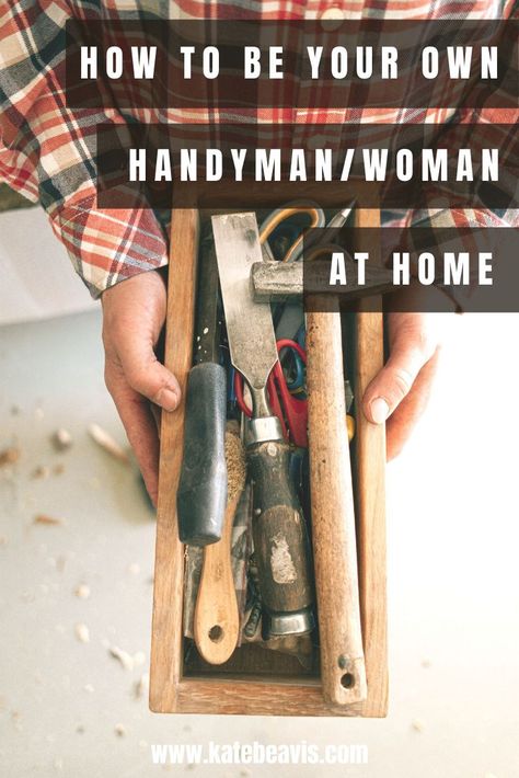 How To Be Your Own Handyman/Woman For Your Home Maintenance Kate Beavis Blogs featuring upcyling ideas, vintage fashion, lifestyle and interiors. Vintage expert, blogger, writer and speaker on homes, fashion, weddings and lifestyle #katebeavis Handy Woman, Carpet Installation, Ideas Vintage, Budget Planning, Vintage Life, Painting Wallpaper, Home Maintenance, Fashion Lifestyle, Vintage House