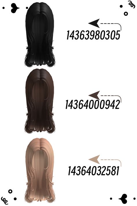 Dark Brown Hair Codes Bloxburg, Berry Ave Faceless Codes, Messy Bun Codes Berry Ave, Berry Avenue Codes Curly Hair, Curly Hair Codes Berry Ave, Berry Avenue Brown Hair Codes, Brown Hair Codes For Berry Ave, Hair Codes Berry Ave, Bloxburg Hair Codes