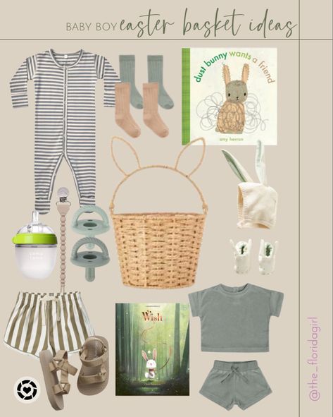 Baby boy Easter basket pajamas sunnies books sandals 1st Easter Basket Boy, Baby Boy Easter Basket, Boy Easter Basket Ideas, Newborn Easter Basket, Boy Easter Basket, Bunny Pajamas, Baby Boy Sprinkle, Creative Easter Baskets, Cole Preston