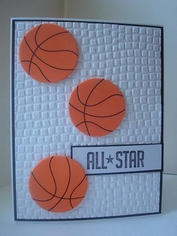 Sport Cards Ideas, Basketball Card Ideas, Basketball Cards Handmade, Basketball Birthday Cards, Baseball Card Shop, Guy Cards, Sports Card, Masculine Birthday Cards, Birthday Cards For Boys