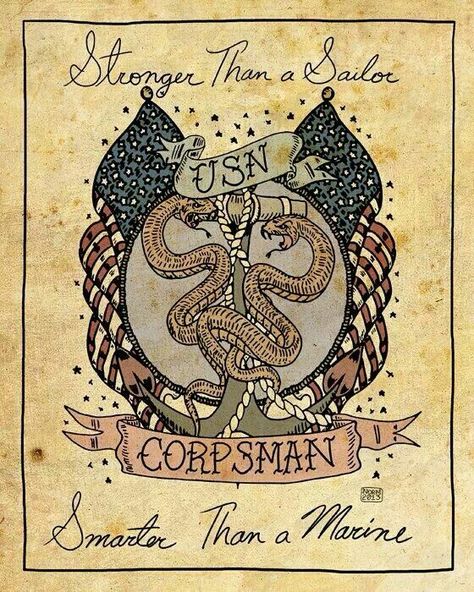 I like this one... Corpsman Tattoo, Rambo Quotes, Hospital Corpsman, Navy Hospital Corpsman, Navy Tattoos, Desain Merek, Scrimshaw Art, Tattoo Sites, Navy Corpsman