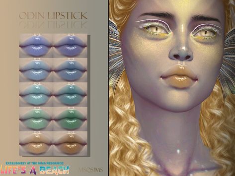 Mermaid Core Sims 4 Cc, Sims 4 Unnatural Skin Cc, Sims 4 Mermaid Cc, Sims 4 Makeup Cc, Sims 4 Piercings, Sims 4 Cheats, Sims 4 Skin, The Sims 4 Skin, Sims 4 Makeup