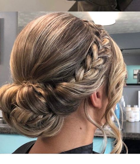 Doctor Hairstyles Medical, Formal Updos For Medium Length Hair, Debs Hairstyles, Bridesmaid Hair Updo Braid, Wedding Upstyles, Bridemaids Hairstyles, Rave Hair, Wedding Hair Up, Formal Hair