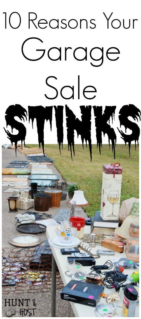 Reasons your garage sale stinks and how to have the best garage sale ever. Yard Sale Display, Yard Sale Hacks, Garage Sale Organization, Yard Sale Organization, Garage Sale Tips, Yard Sale Signs, Garage Sale Signs, Yard Sale Pricing, Thrift Store Diy